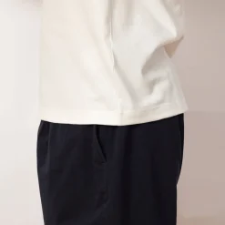 Open-End Dry Jersey Crewneck S/S - Off White