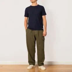 Organic Lightweight Heritage T-Shirt - Marine Deep