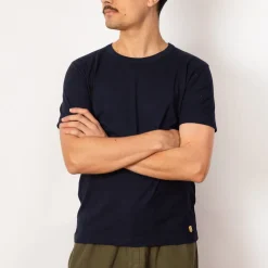 Organic Lightweight Heritage T-Shirt - Marine Deep