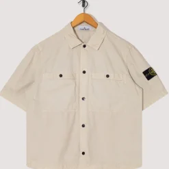 Overshirt S/S - Sand (V0195)