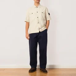 Overshirt S/S - Sand (V0195)