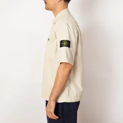 Overshirt S/S - Sand (V0195)