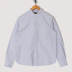 Oxford Candy Stripe Shirt - Blue