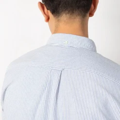 Oxford Candy Stripe Shirt - Blue