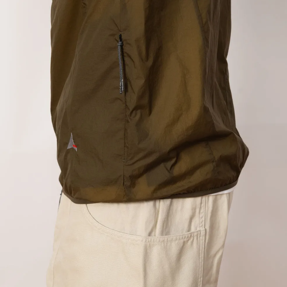 Packable Wind Jacket - Dark Olive