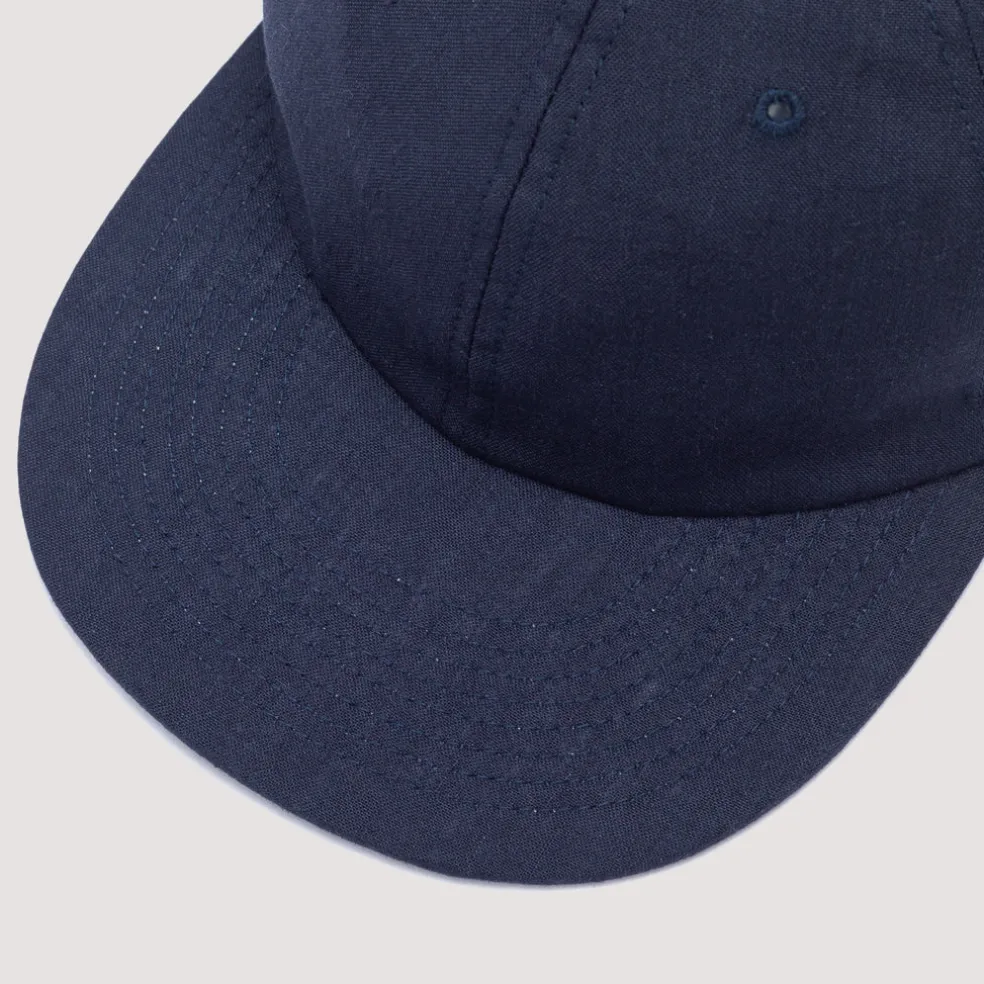 6 Panel Baseball Cap - Navy