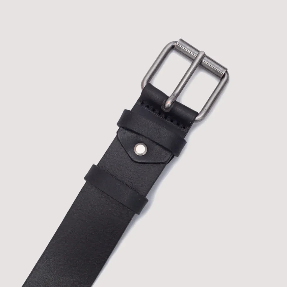 Pedersson Leather Belt - Black