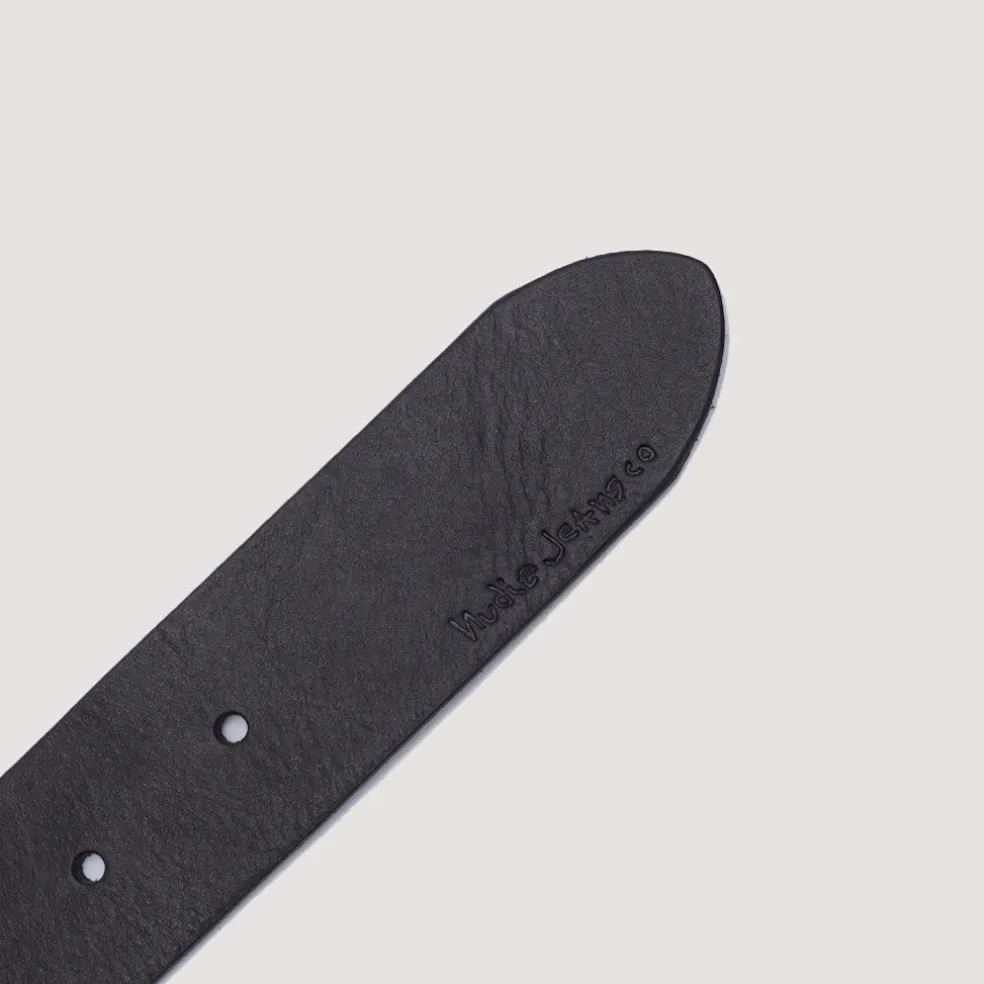 Pedersson Leather Belt - Black