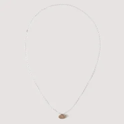 Penna Button Necklace - Polished