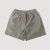 Per Cotton Tencel Shorts - Mid Khaki