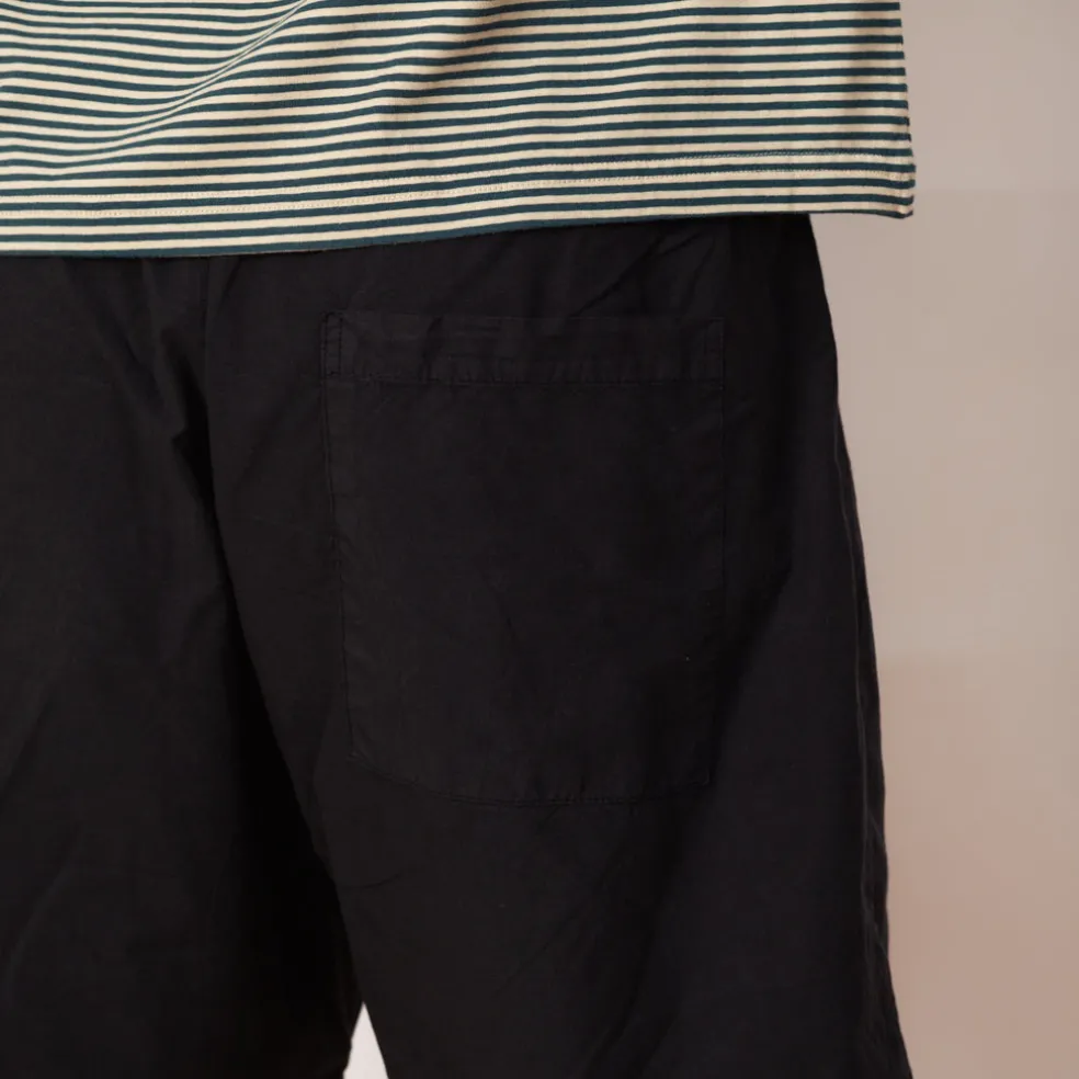 Per Cotton Tencel Shorts - Dark Navy