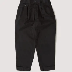 2 Pleat Trouser - Black