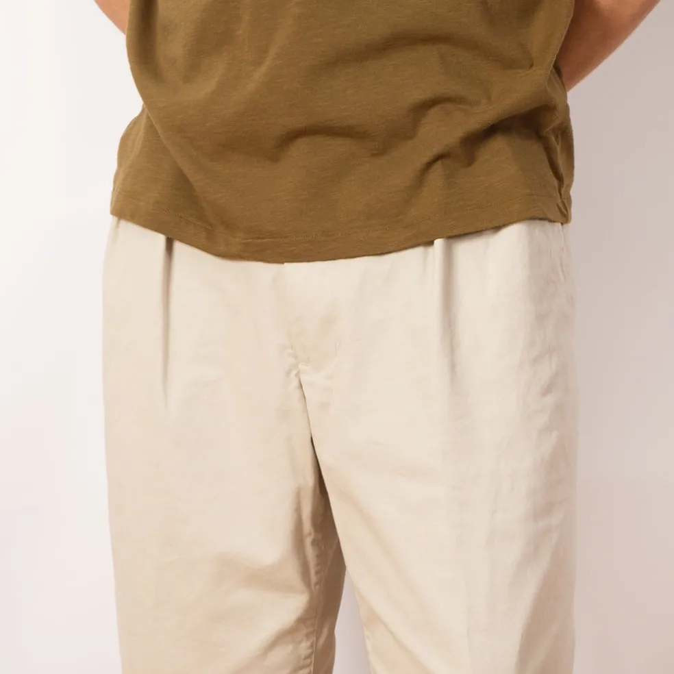 2 Pleat Trouser - Cement