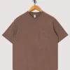 Pocket Tee - Dull Brown