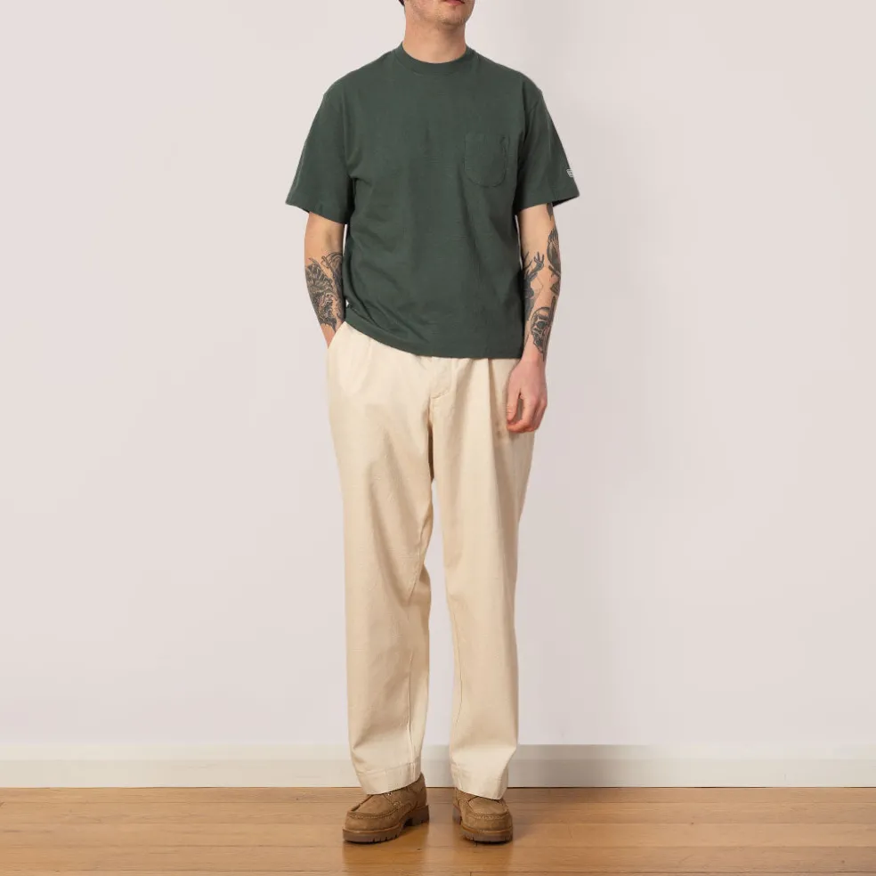 Pocket Tee - Dull Green