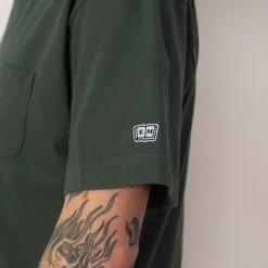 Pocket Tee - Dull Green