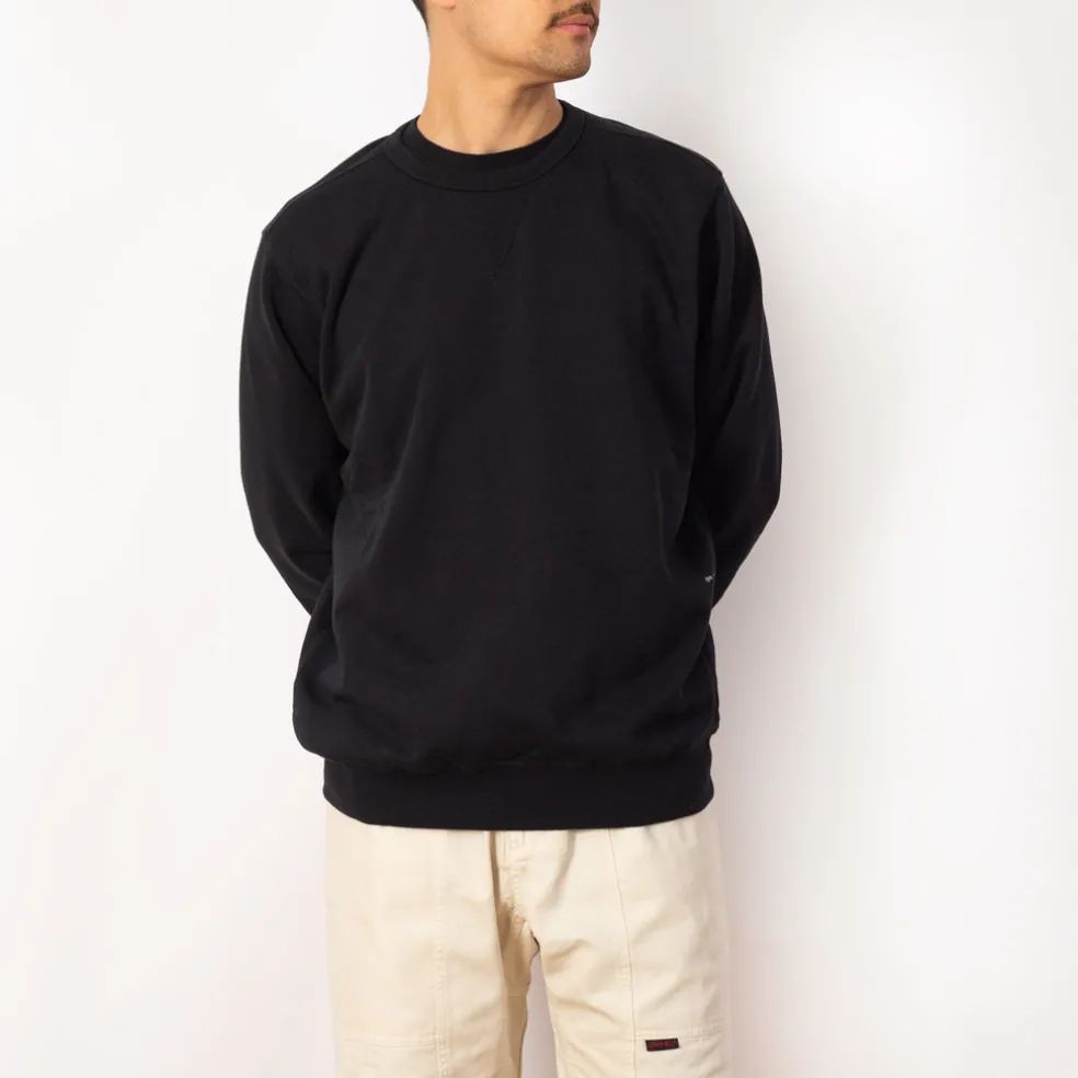 Pop Logo Crewneck Sweatshirt - Black