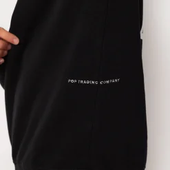 Pop Logo Crewneck Sweatshirt - Black