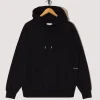 Pop Logo Hooded Sweat - Black