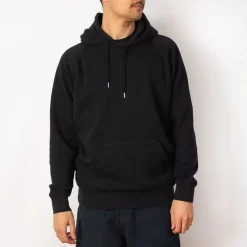 Pop Logo Hooded Sweat - Black