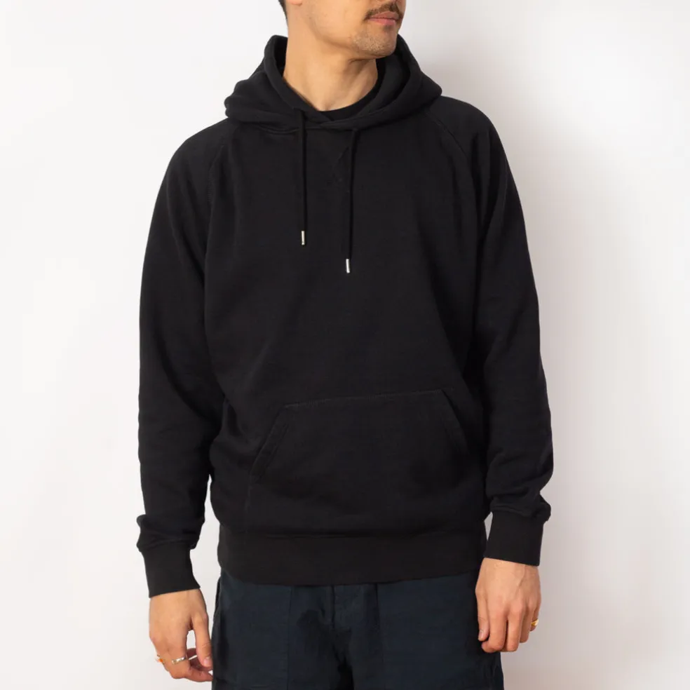 Pop Logo Hooded Sweat - Black