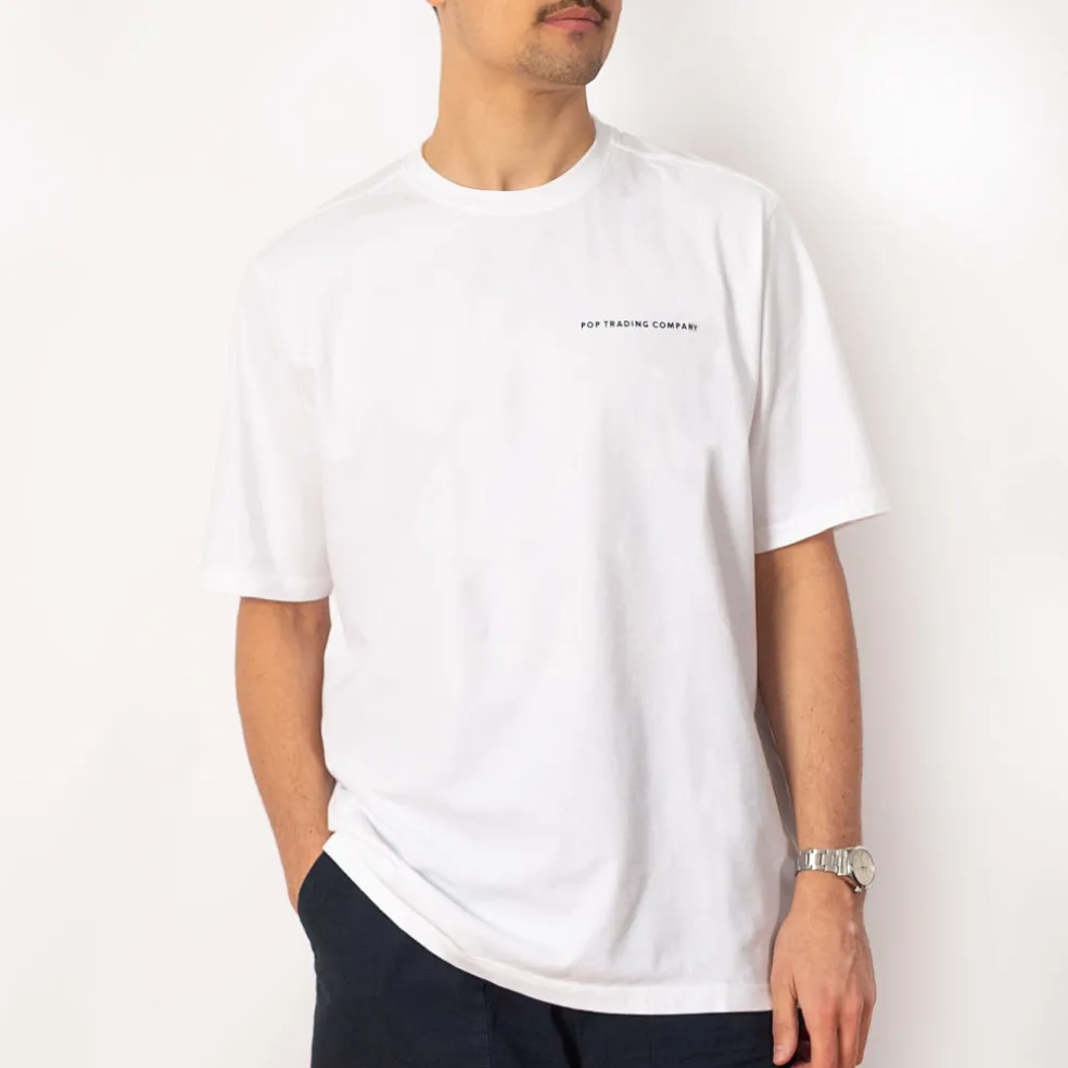 Pop Logo T-Shirt - White