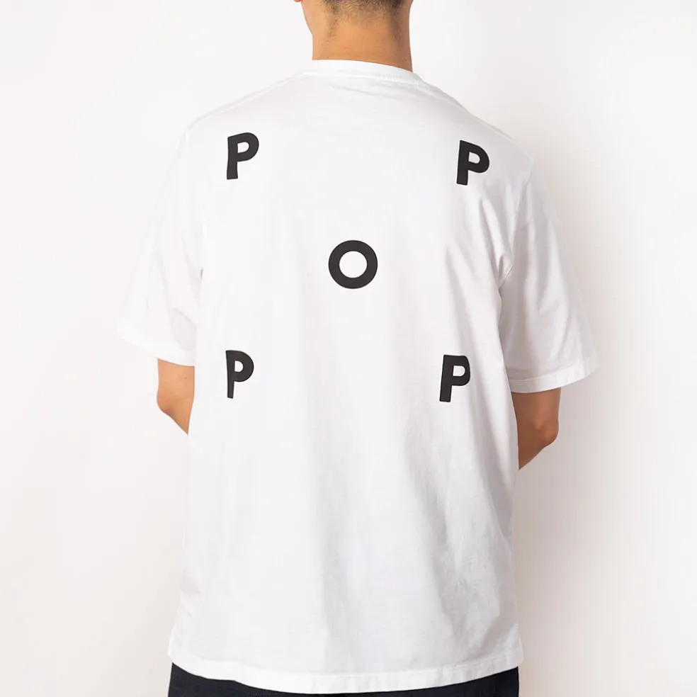 Pop Logo T-Shirt - White