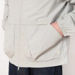 Prism Zip Through Jacket - Soft Blue