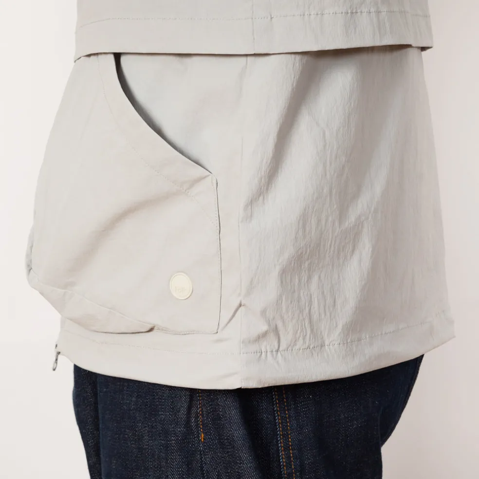 Prism Zip Through Jacket - Soft Blue