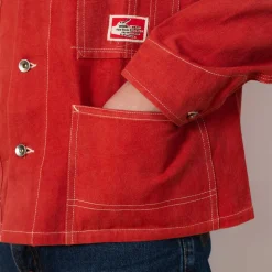 Railroad Jacket - Pink Wonky-Wear