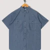 Relaxed Fit S/S Work Shirt - Chambray