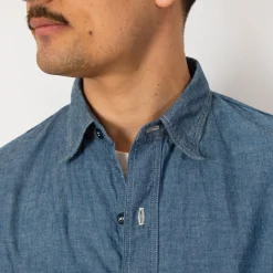Relaxed Fit S/S Work Shirt - Chambray
