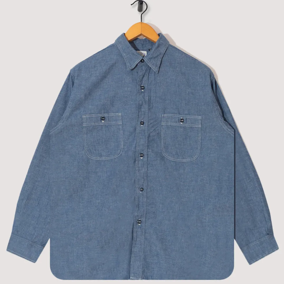 Relaxed Fit Work Shirt - Chambray