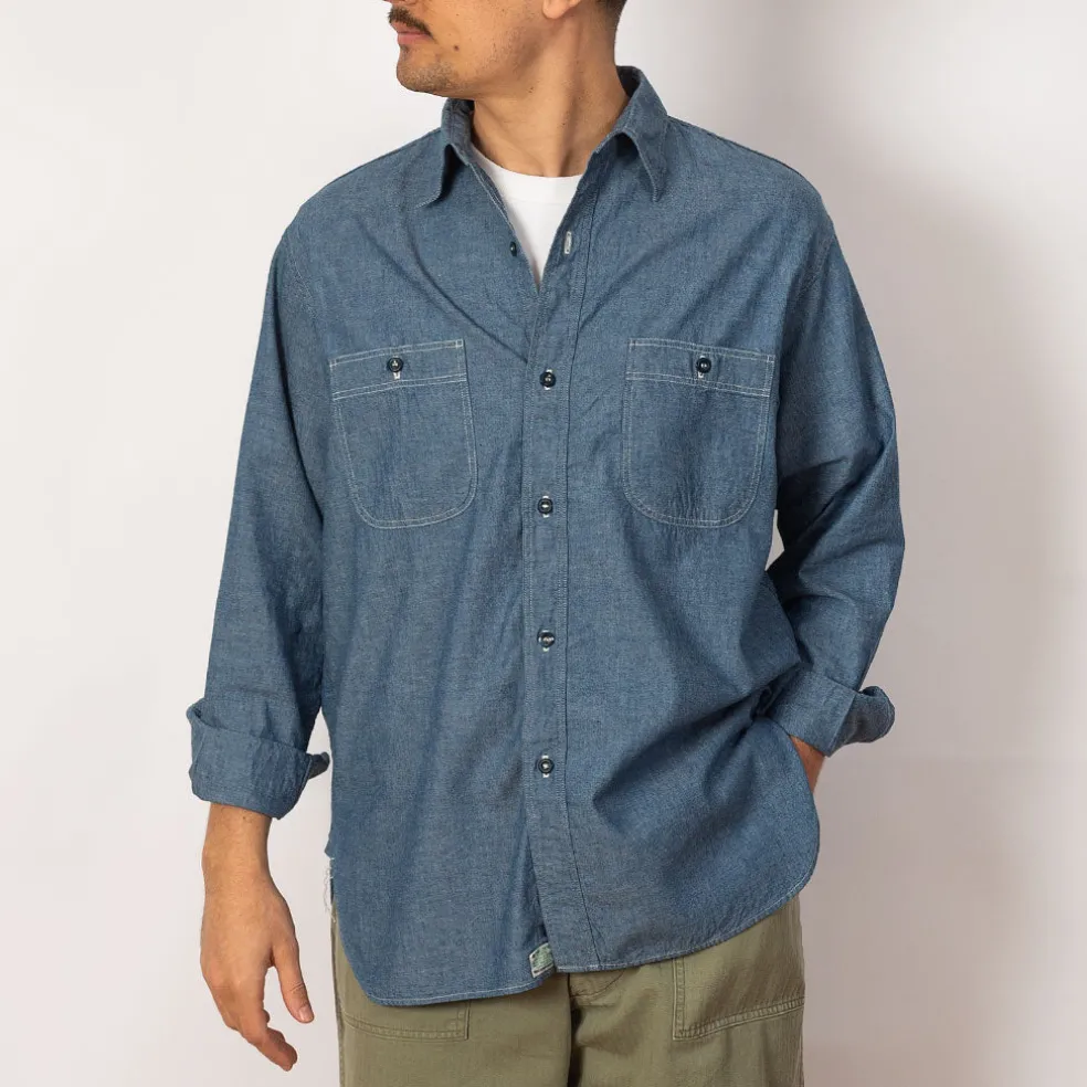 Relaxed Fit Work Shirt - Chambray