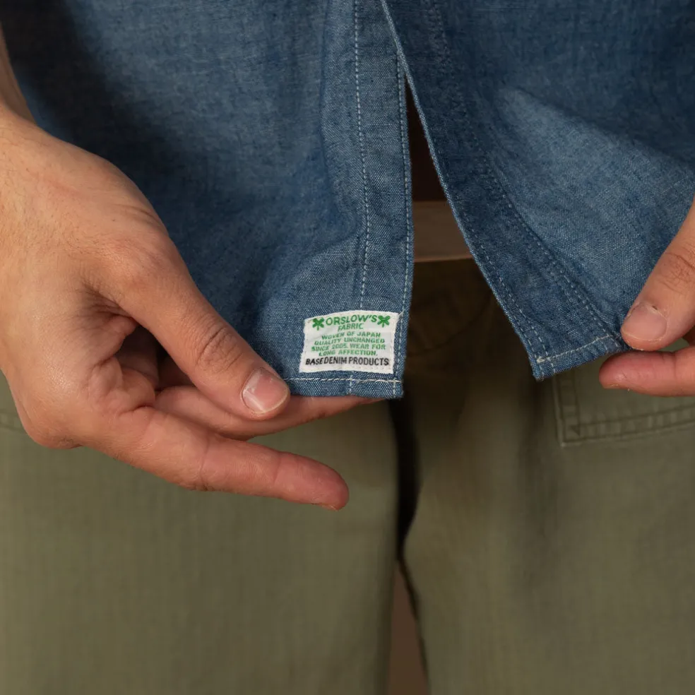 Relaxed Fit Work Shirt - Chambray