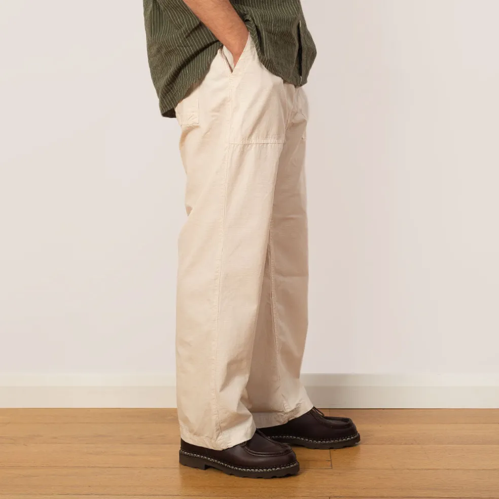 Ripstop Chef Pant - Bone
