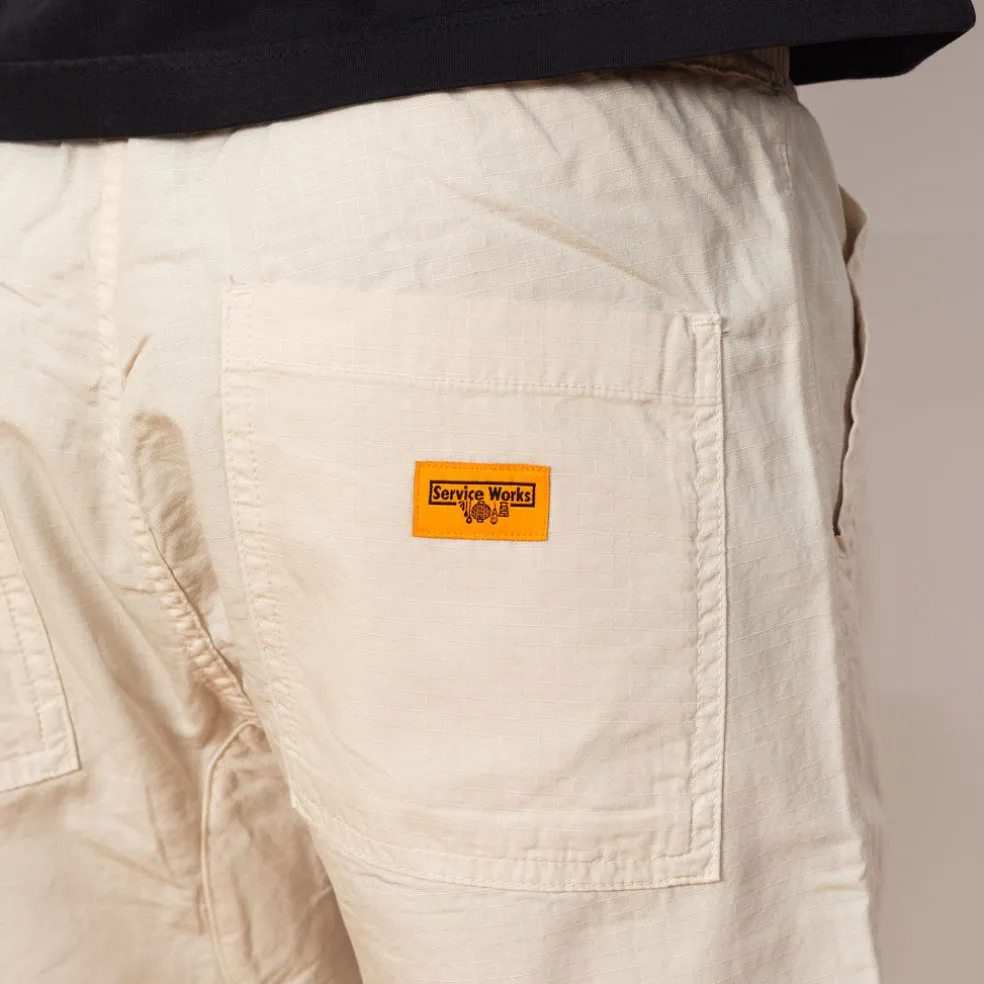 Ripstop Chef Short - Bone