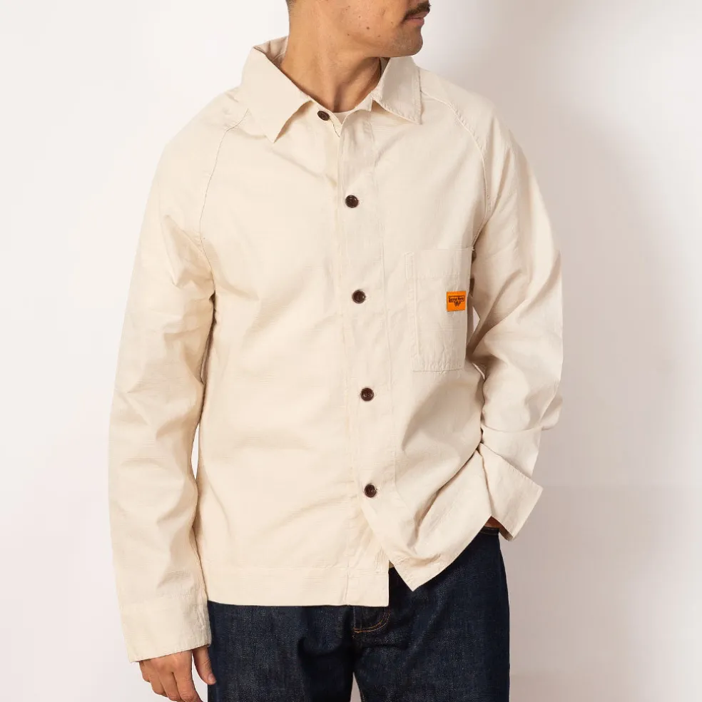 Ripstop FOH Jacket - Bone