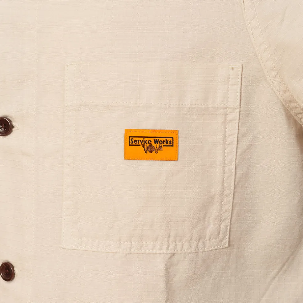 Ripstop FOH Jacket - Bone