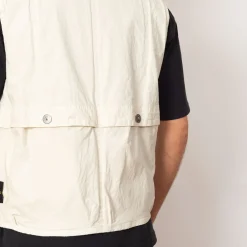 Ripstop Vest - Ivory (V0093)