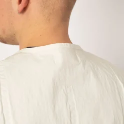 Ripstop Vest - Ivory (V0093)