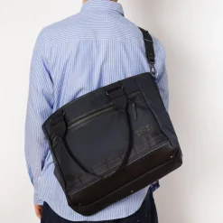 Rise Tote Bag Briefcase - Navy