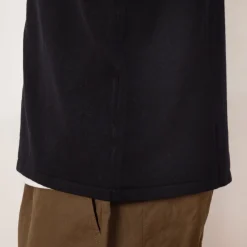 Rollo Cotton Linen SS Shirt - Dark Navy