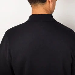 Rollo Cotton Linen SS Shirt - Dark Navy