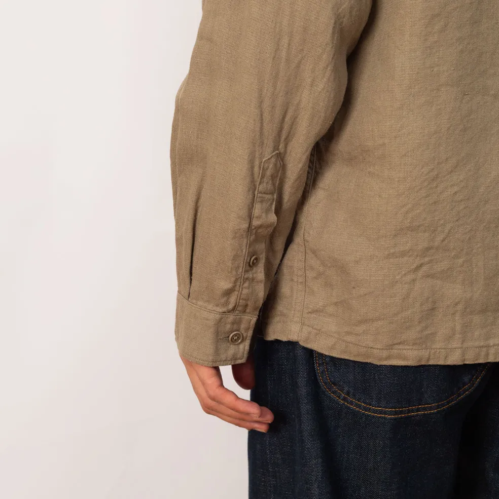 Safari Shirt Jacket - Beige