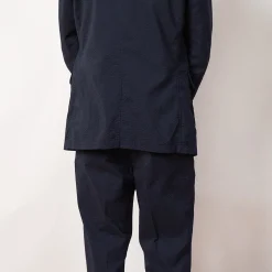Seersucker Ivy Trousers - Navy