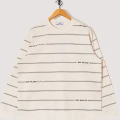 Spell Out Sweatshirt - Ivory (V0093)