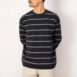 Spell Out Sweatshirt - Navy Blue (V0020)