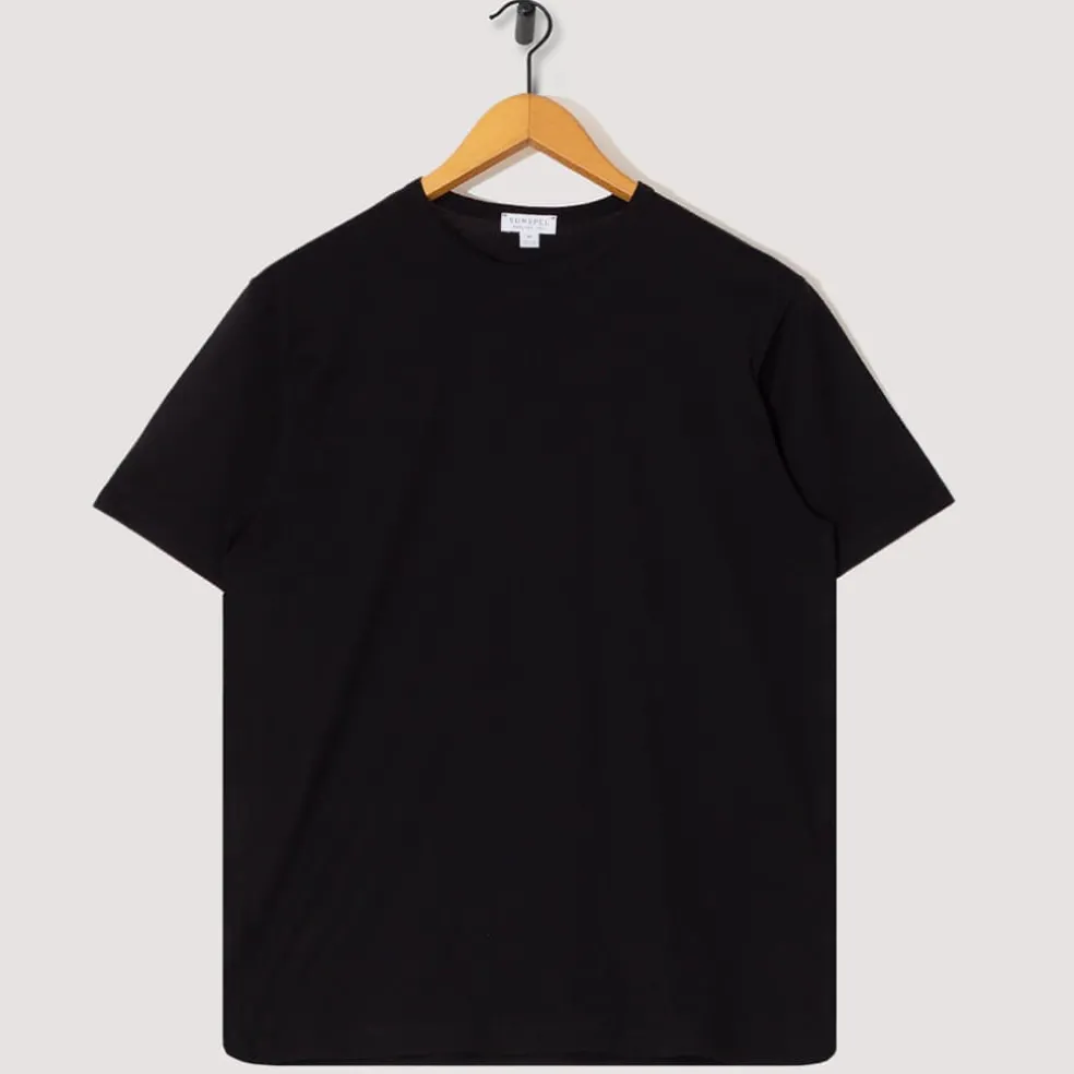 S/S Crew Neck T-Shirt - Black