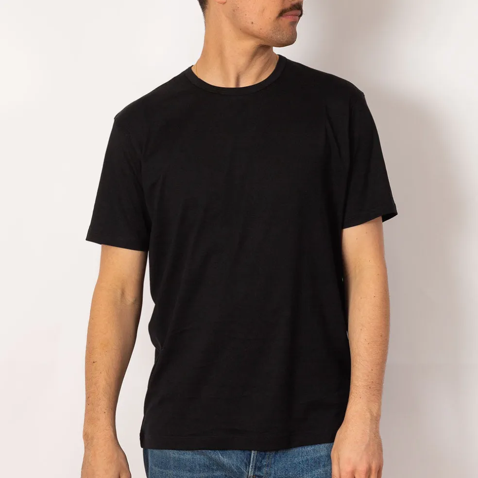 S/S Crew Neck T-Shirt - Black